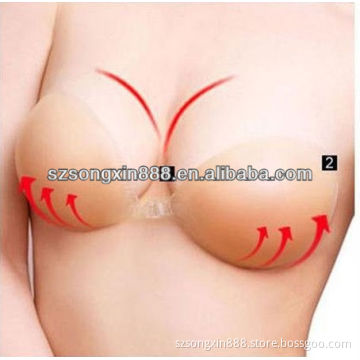 Silicone rubber bra cups